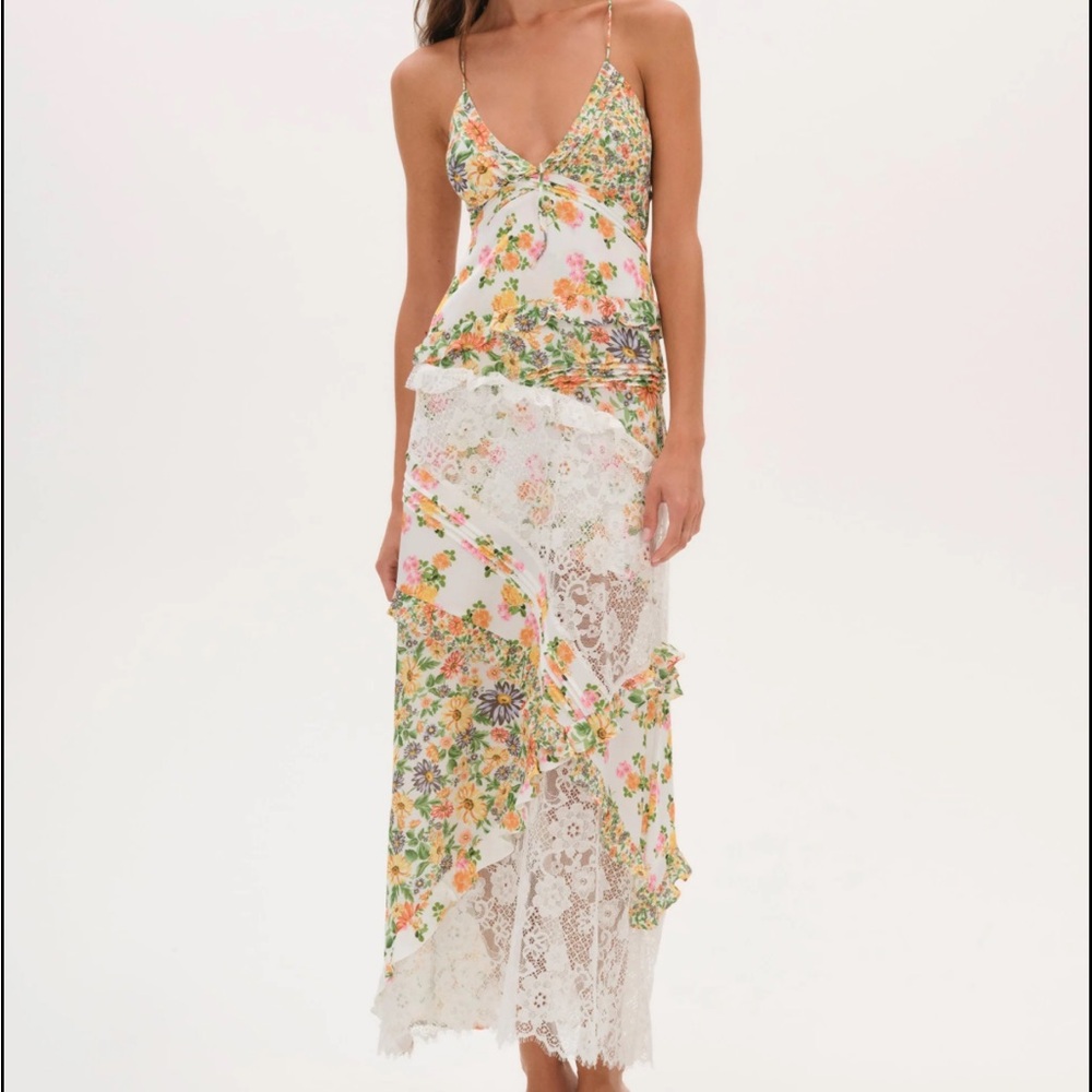 For Love And Lemons Rosalyn Maxi Dress | Floral Print Dress